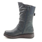 Heavenly Feet Womens Hannah4 Ocean Mid Calf Vegan Boots