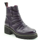 Heavenly Feet Sultan Purple Litesoles Vegan Ankle Boots