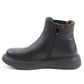Heavenly Feet Azalea Black Litesoles Vegan Ankle Boots