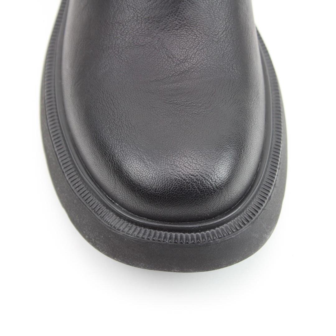 Heavenly Feet Azalea Black Litesoles Vegan Ankle Boots