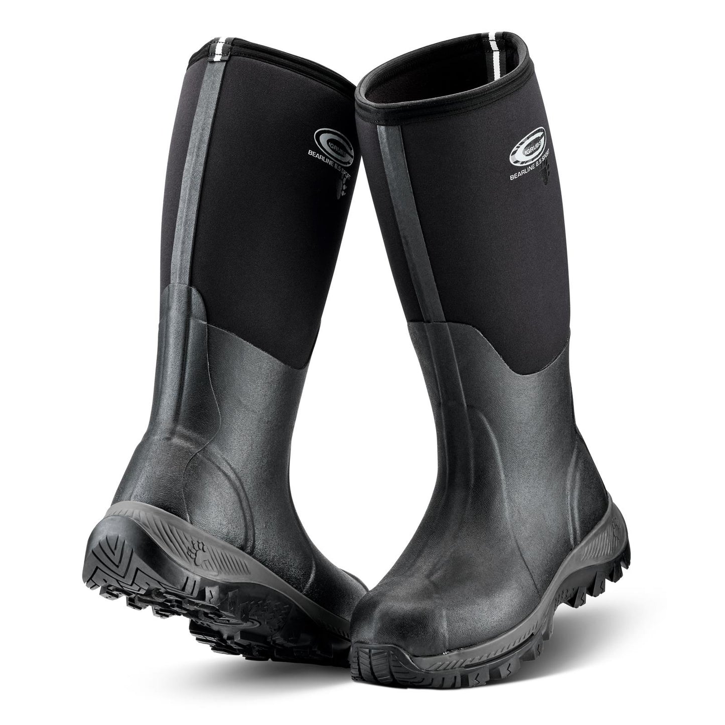Grubs Bearline 8.5 Sport Black Insulated Waterproof Boots