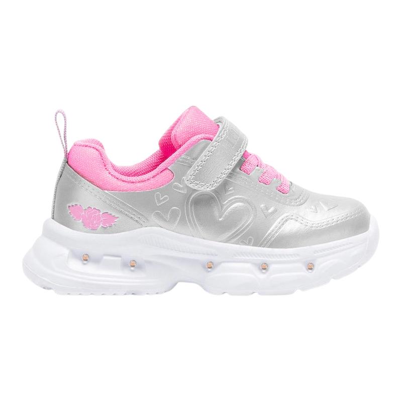 Lelli Kelly LKAL5263 Marielle Silver Light Up Trainers