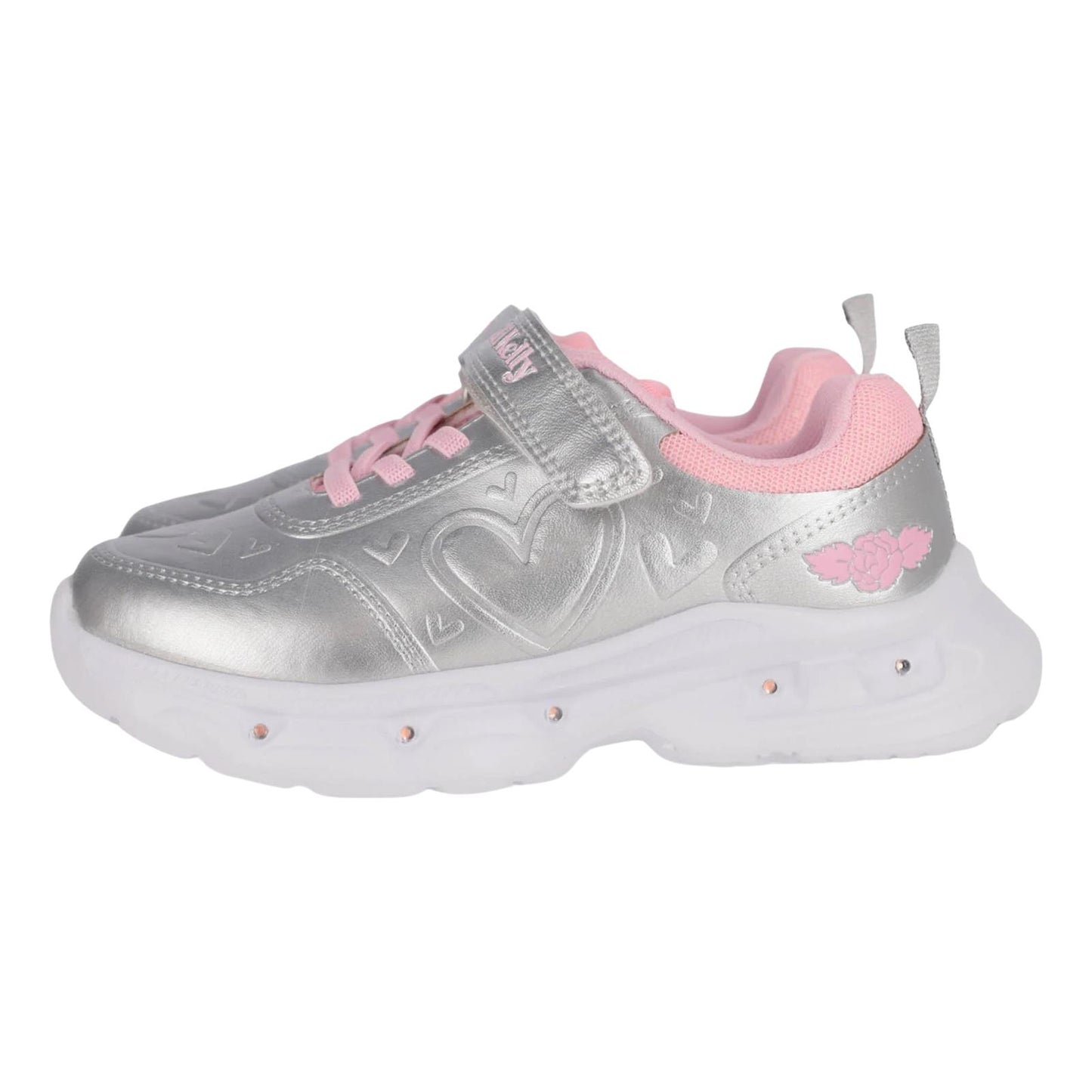 Lelli Kelly LKAL5263 Marielle Silver Light Up Trainers