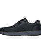 Mens Skechers Black Garlan Pryor Waterproof Relaxed Fit Memory Foam Shoes 205234