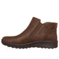 Skechers Ladies Lovely Vibe Fall In Bloom Chocolate Vegan Side Zip Boots
