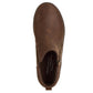 Skechers Ladies Lovely Vibe Fall In Bloom Chocolate Vegan Side Zip Boots