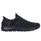 Skechers Mens Summits High Range Black Slip Ins Wide Fit Shoes 232457W/BBK