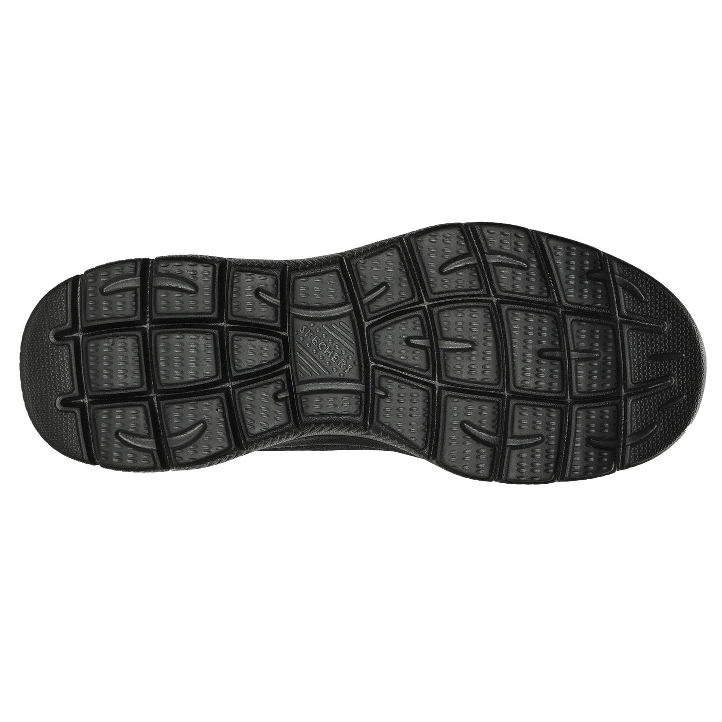 Skechers Mens Summits High Range Black Slip Ins Wide Fit Shoes 232457W/BBK
