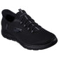 Skechers Mens Summits High Range Black Slip Ins Wide Fit Shoes 232457W/BBK
