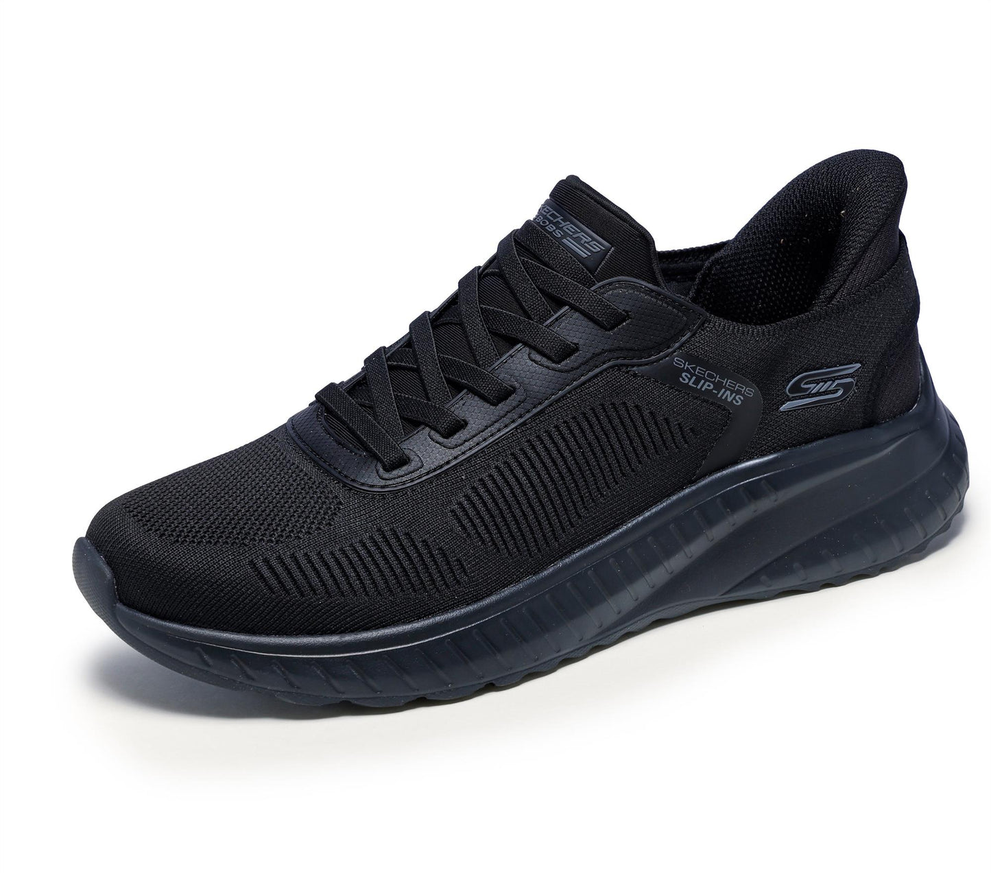 Skechers Slip-ins® Men's BOBS - Solid Step Black Trainers 118312/BBK
