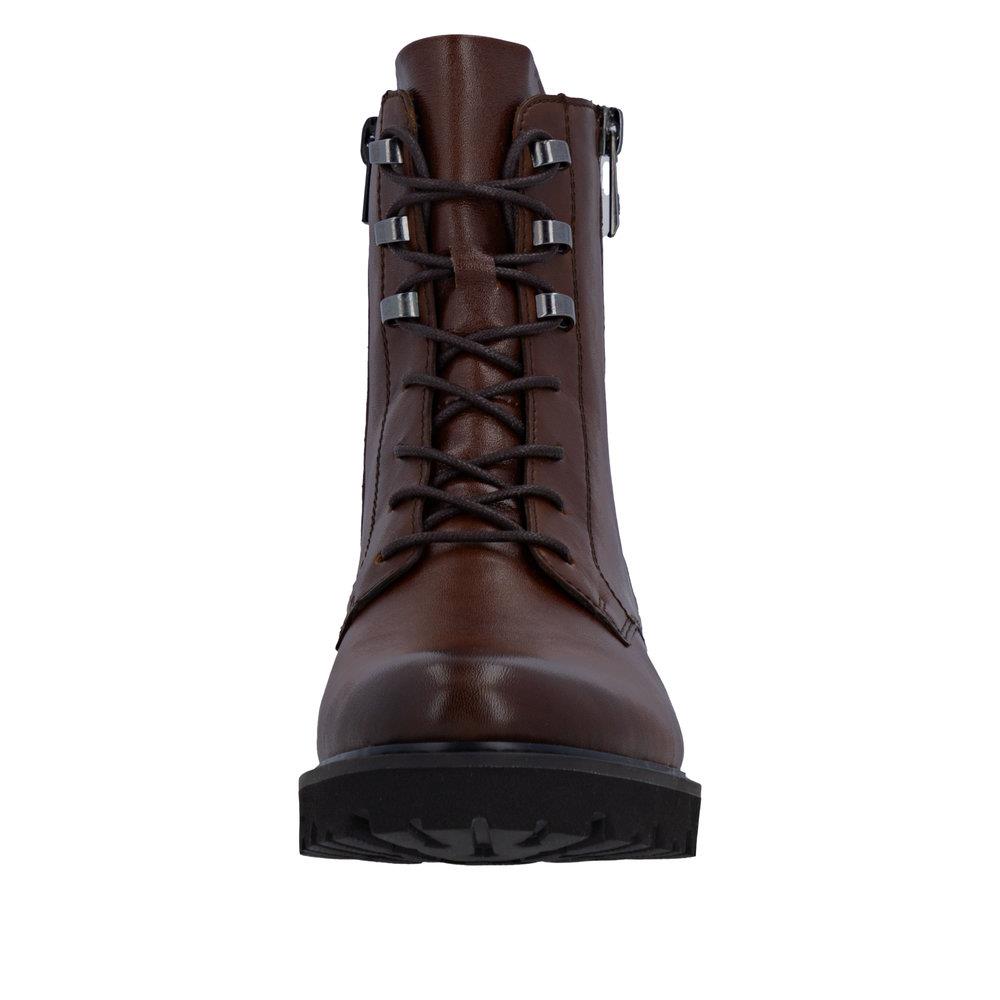 Remonte Womens Smooth Leather Side Zip Ankle Boots D8656-25