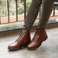Remonte Womens Smooth Leather Side Zip Ankle Boots D8656-25