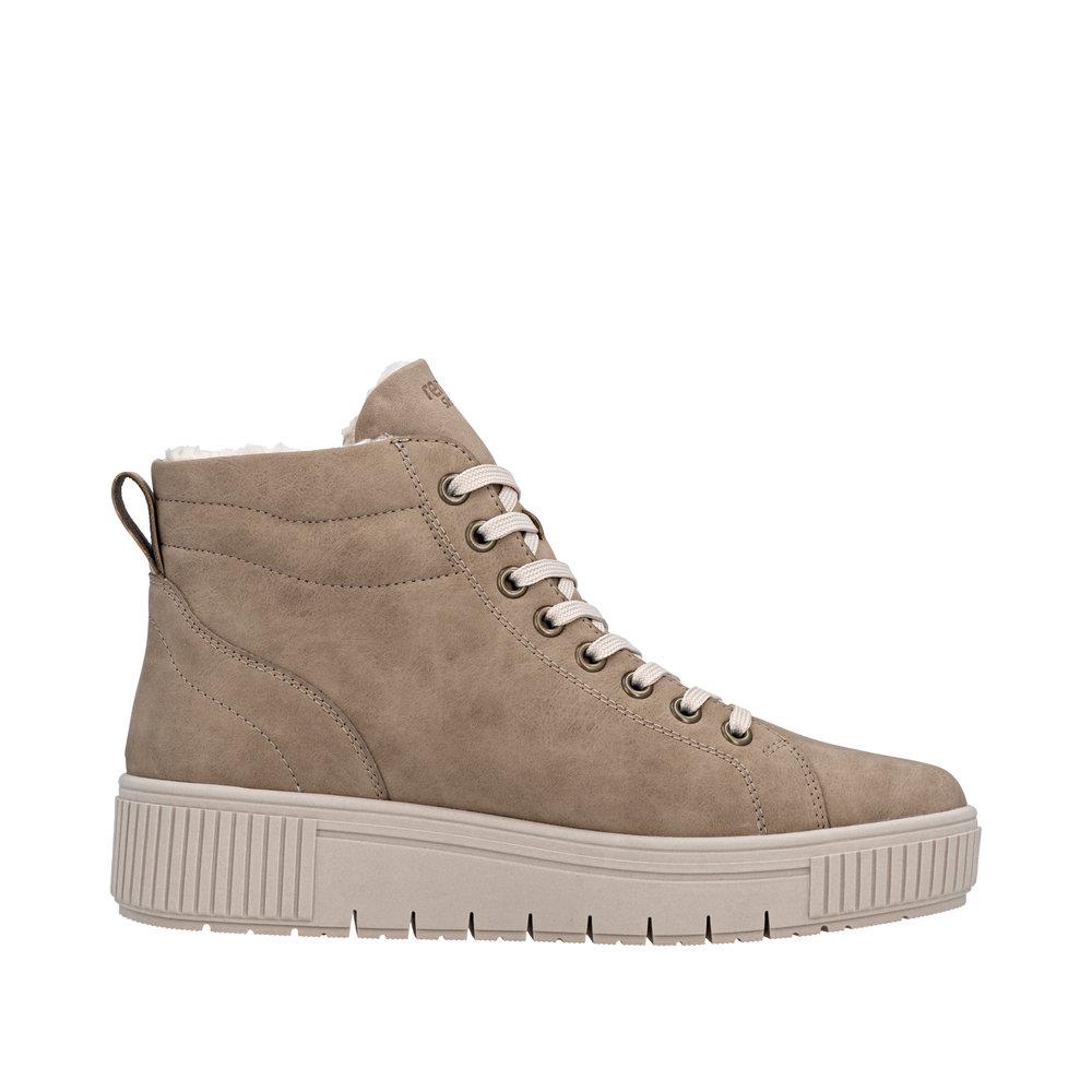 Remonte Womens Wide Fit Warm Lined Water Resistant Ankle Boots D3B71-20