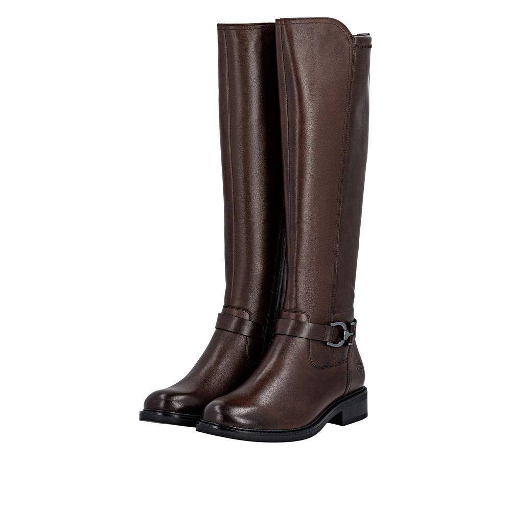 Remonte Womens Tall Leather Boots D2W77-25