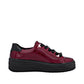 Remonte Women's Red Combi Zip Patent Shoes D1C09-35