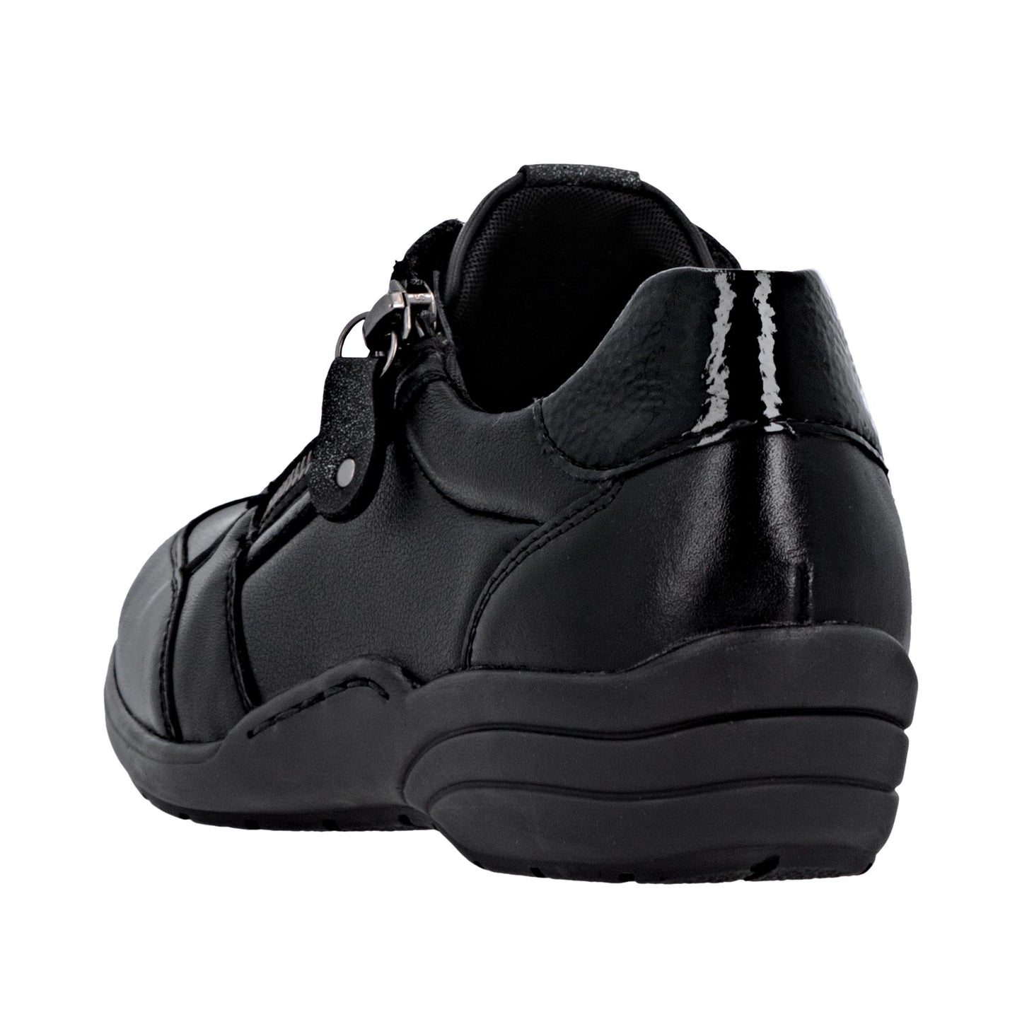 Remonte R7637-05 Women's Lightweight Extra Width Black Shoes