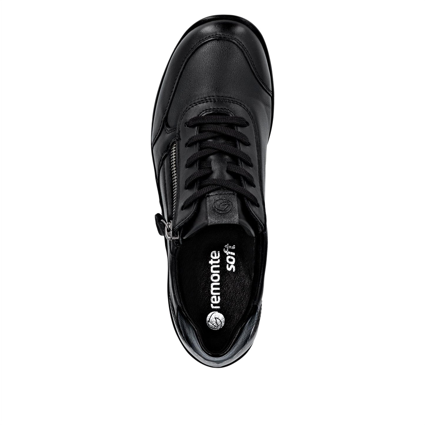 Remonte R7637-05 Women's Lightweight Extra Width Black Shoes