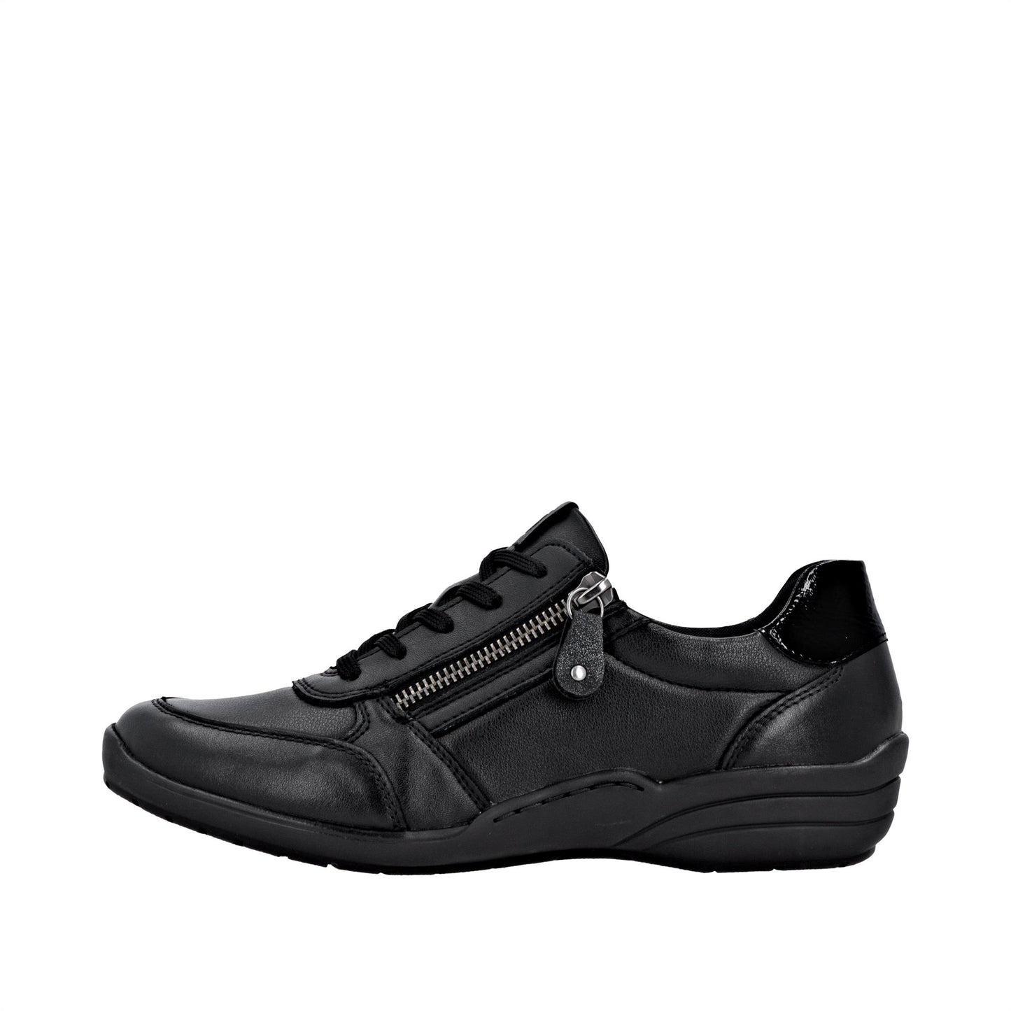 Remonte R7637-05 Women's Lightweight Extra Width Black Shoes