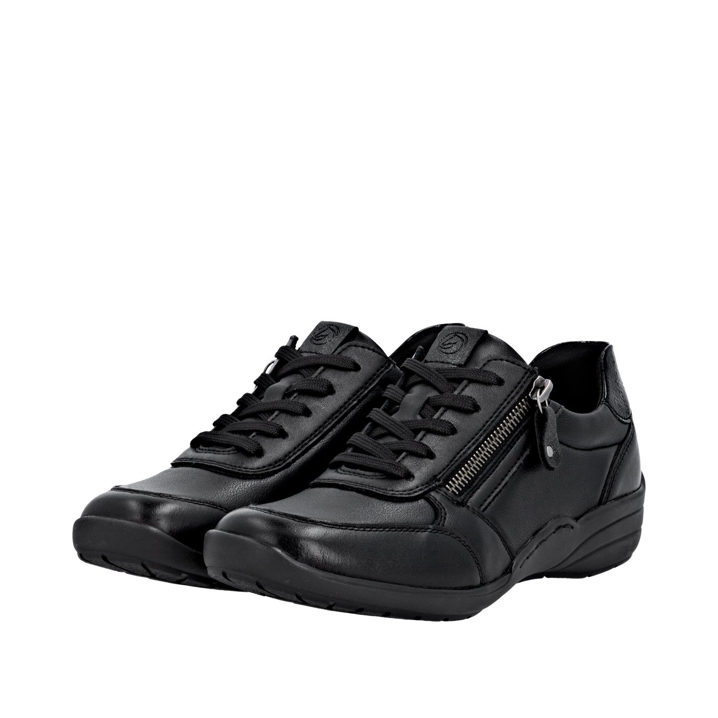 Remonte R7637-05 Women's Lightweight Extra Width Black Shoes