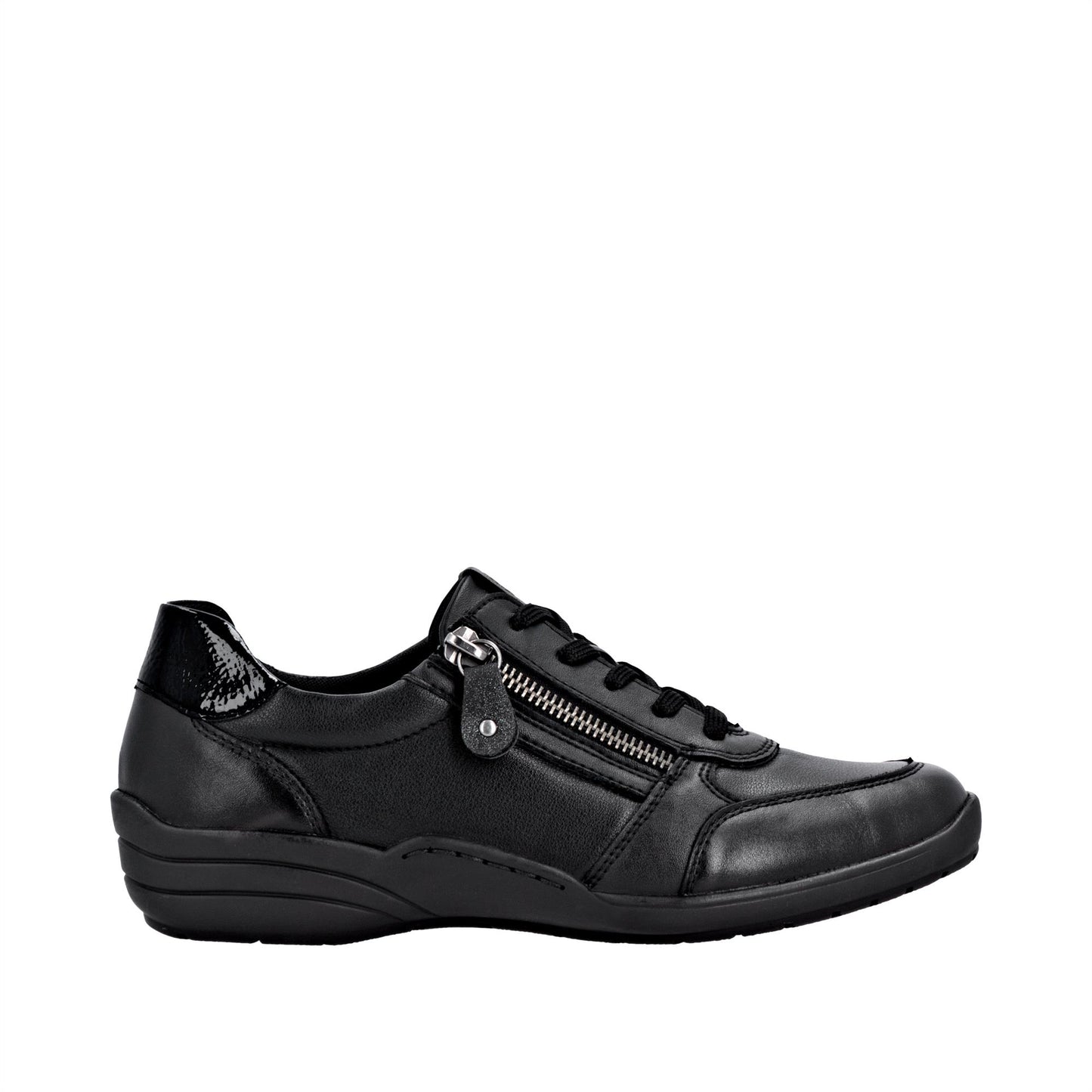 Remonte R7637-05 Women's Lightweight Extra Width Black Shoes