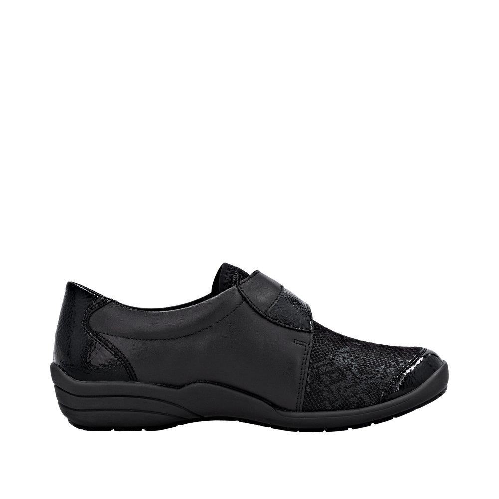 Remonte R7600-00 Women's Lightweight Black Loafer Shoes