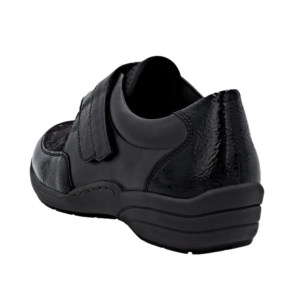 Remonte R7600-00 Women's Lightweight Black Loafer Shoes