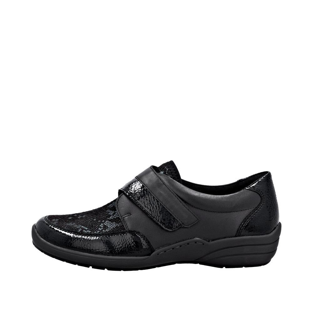 Remonte R7600-00 Women's Lightweight Black Loafer Shoes