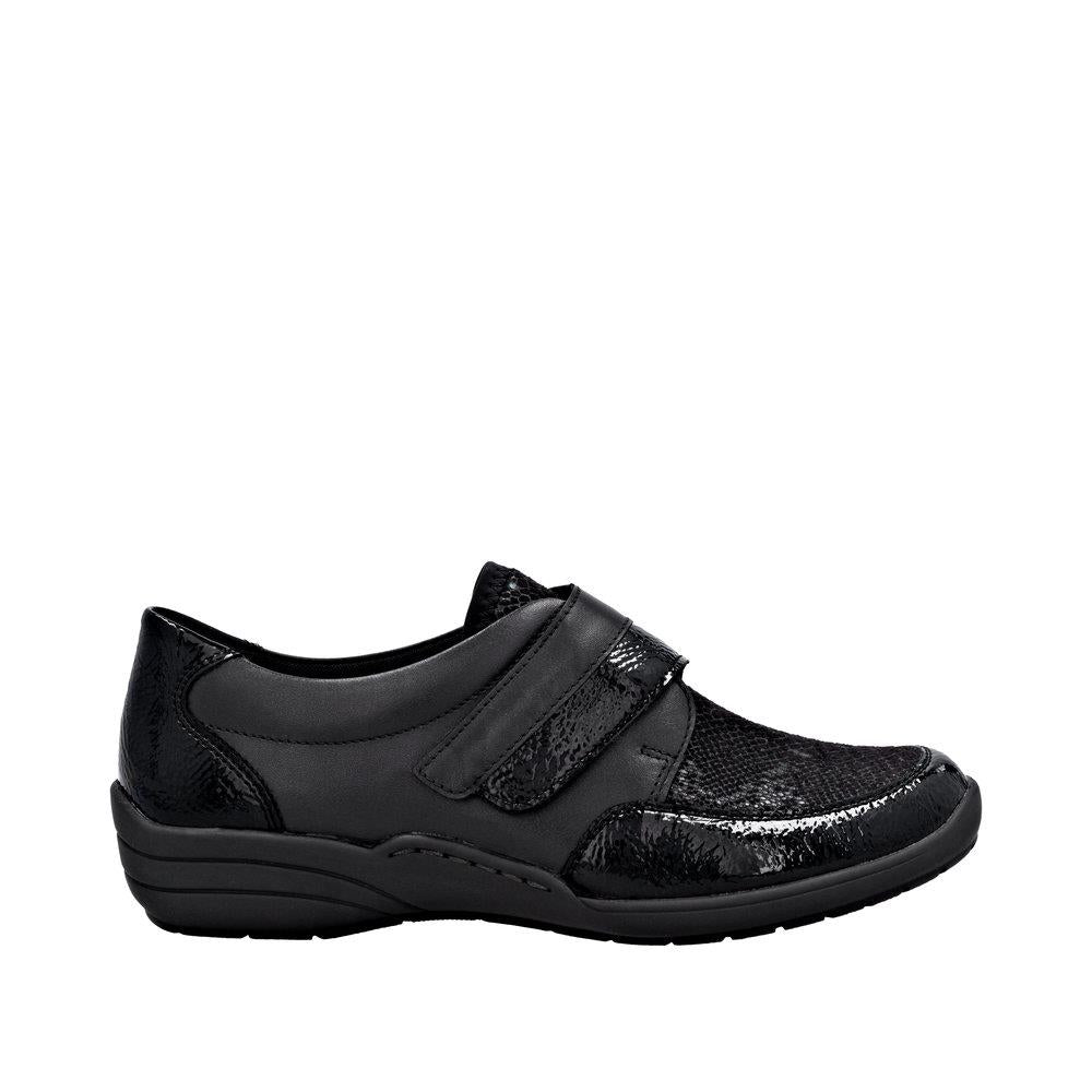 Remonte R7600-00 Women's Lightweight Black Loafer Shoes