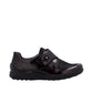 Rieker Womens 48951-35 Bordeaux Patent Extra Wide Adjustable Slip On Shoes