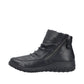 Rieker Womens 59585-01 Black Fleece Lined Ankle Boots