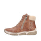 Rieker Womens 45931-24 Brown Fleece Lined Lace Up Ankle Boots