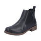 Rieker Womens 79450-00 Black Fleece Lined Chelsea Boots