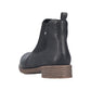 Rieker Womens 79450-00 Black Fleece Lined Chelsea Boots