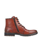 Rieker Men's F4546-24 Brown Fleece Lined Leather Ankle Boots
