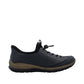 Rieker Women's N3267-15 Ready 2 Go Blue Slip On Casual Shoes
