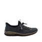 Rieker Women's N3267-15 Ready 2 Go Blue Slip On Casual Shoes
