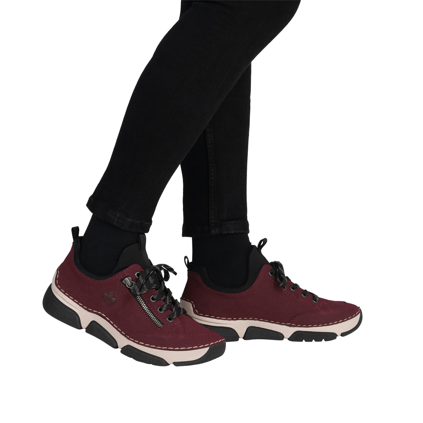 Rieker Women's 45973 Elasticated Slip On Casual Shoes
