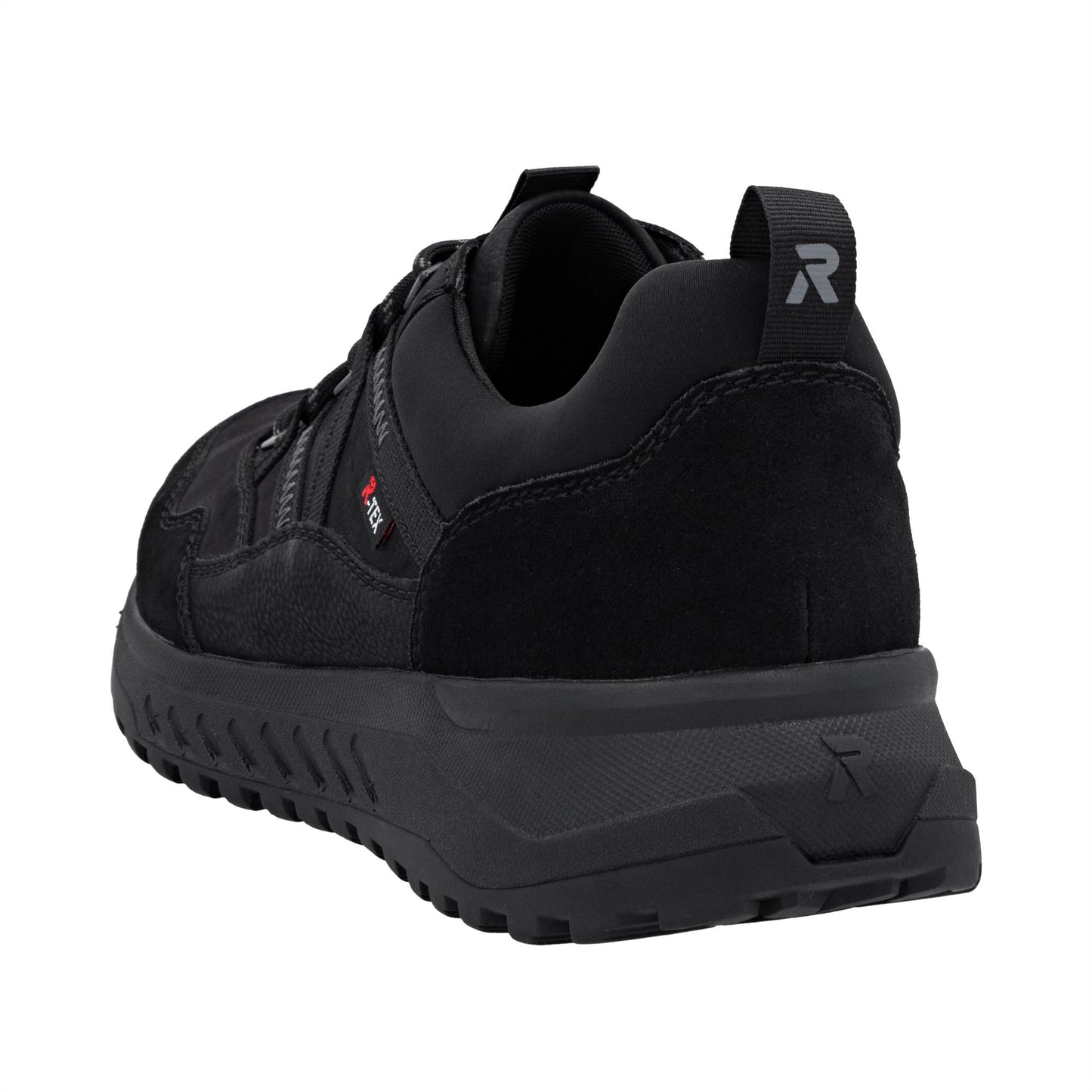 Rieker Mens U0104 Water Repellent Suede Trainer Shoes