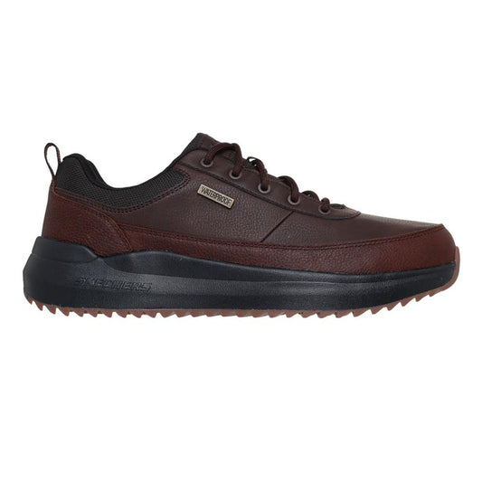 Skechers Parnell Gracen 210951 Mens Waterproof Shoes Red Brown