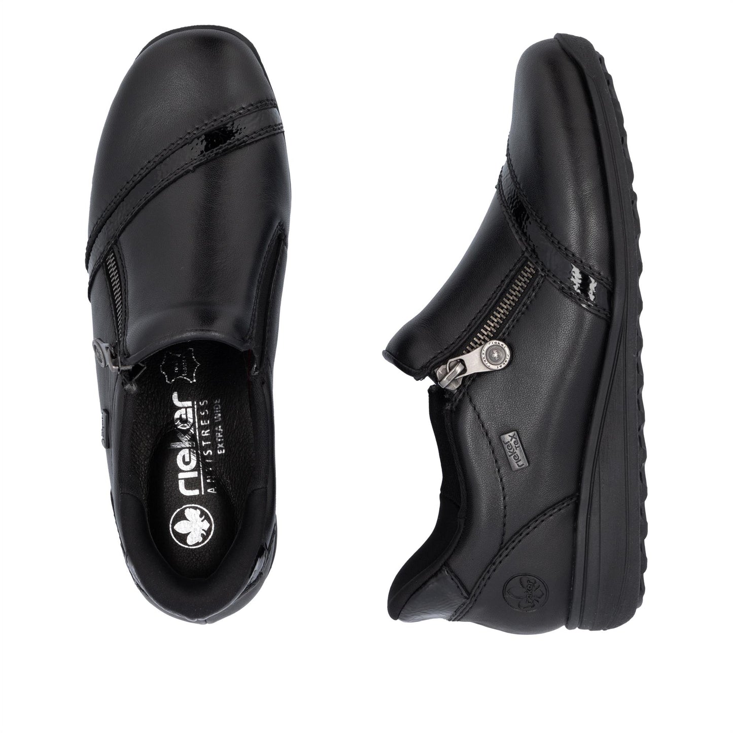 Rieker Women's Leather Water Resistant Shoes 47264