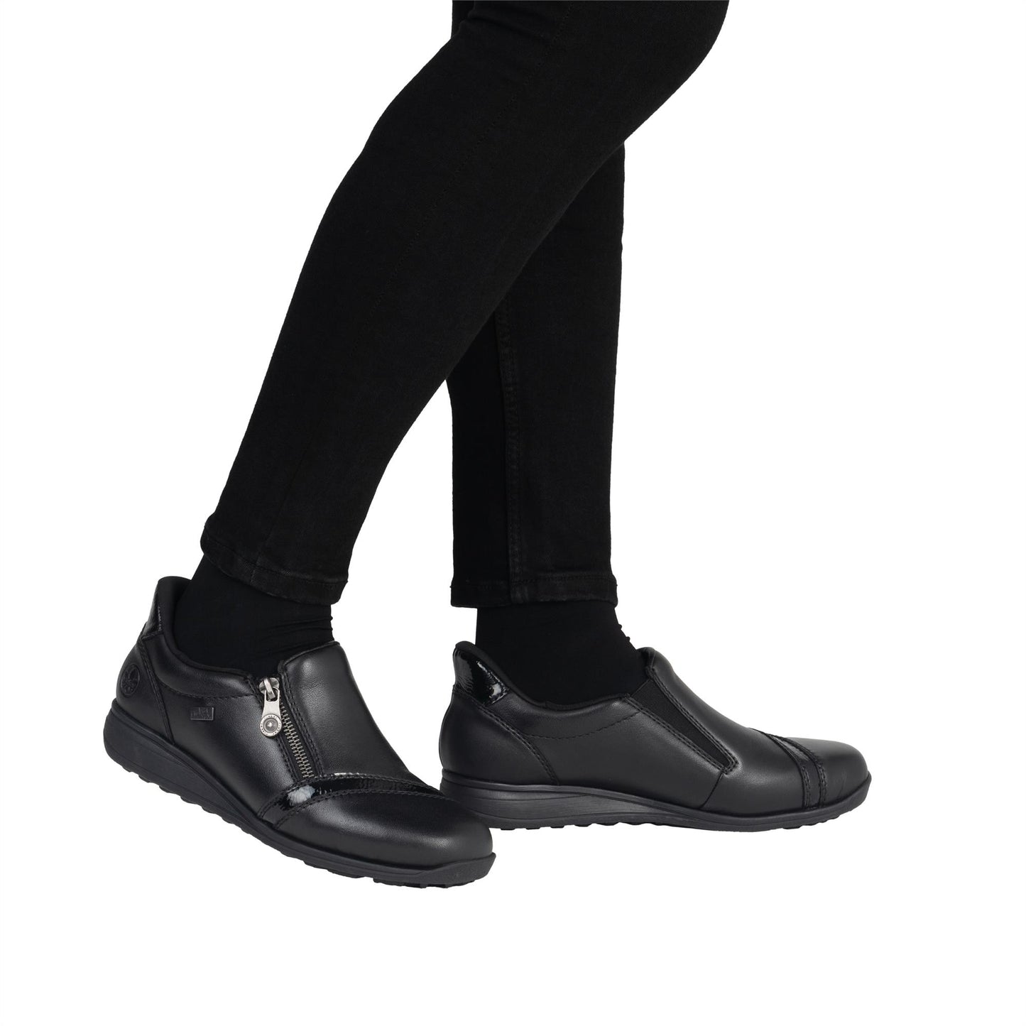 Rieker Women's Leather Water Resistant Shoes 47264