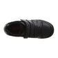 Hush Puppies Boys Dom Black Leather School Shoes