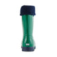 Term Rolltop M2001601 Green/Navy Removable Warm Sock Lined Wellies