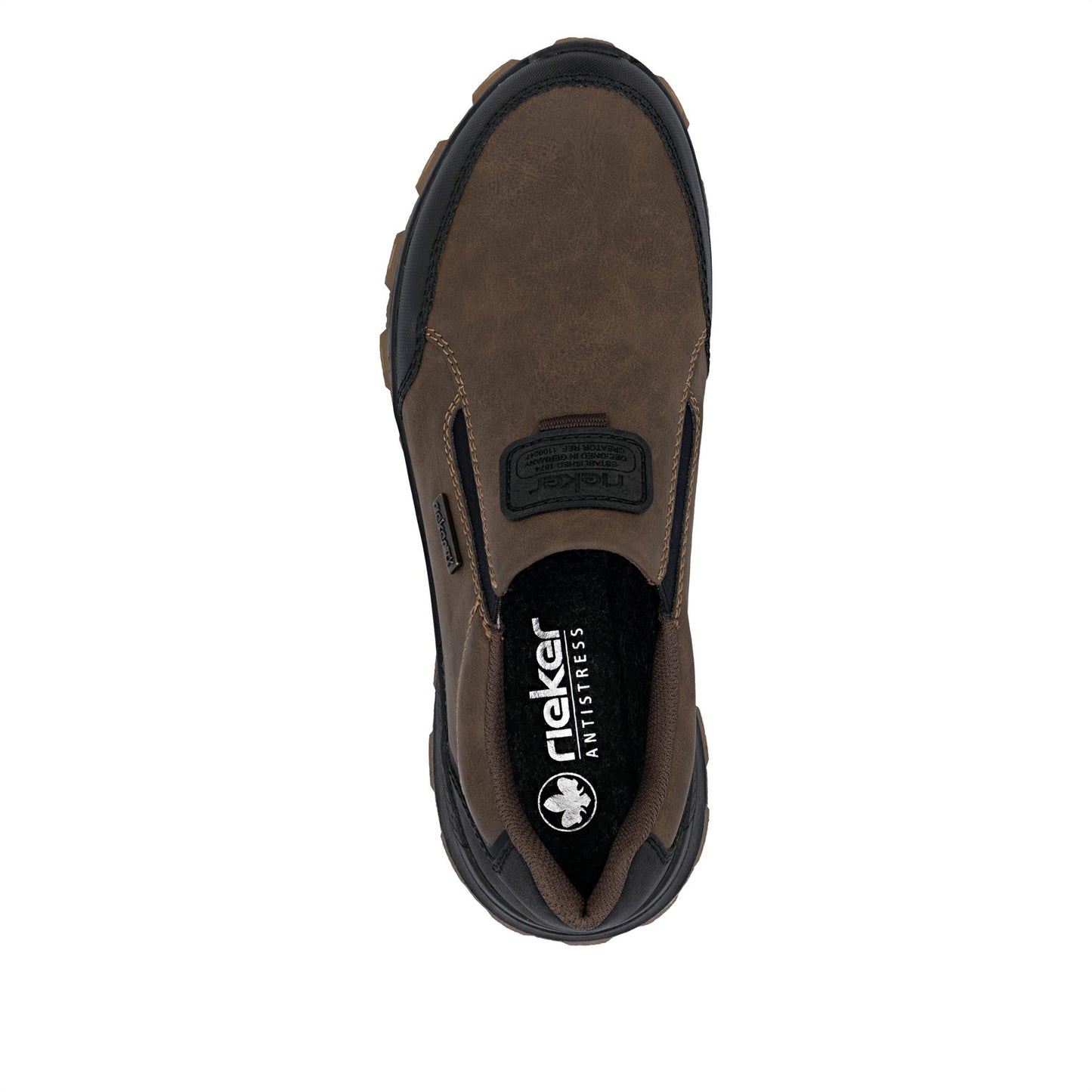 Rieker Men's 35550 Water Repellent Casual Loafer Shoes