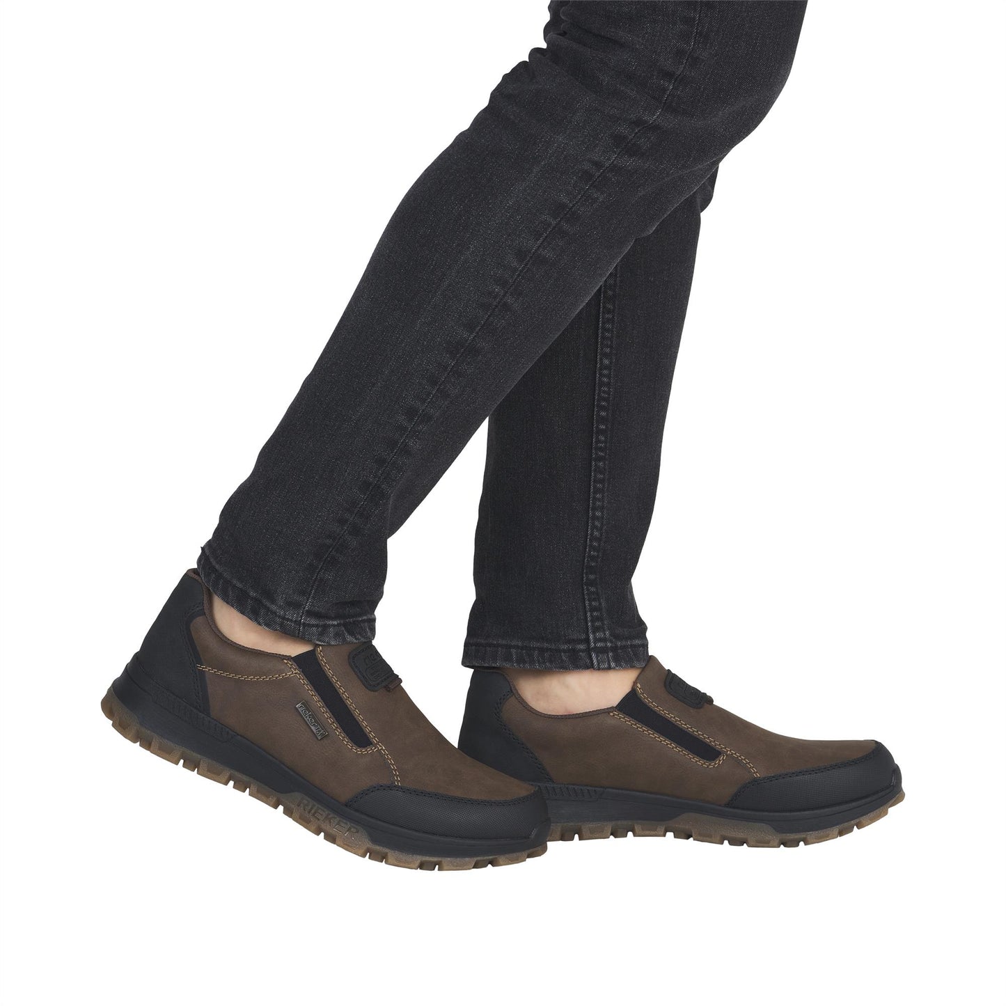 Rieker Men's 35550 Water Repellent Casual Loafer Shoes