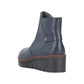 Rieker Women's X9164 Faux Leather Warm Lined Low Wedge Ankle Boots