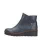 Rieker Women's X9164 Faux Leather Warm Lined Low Wedge Ankle Boots