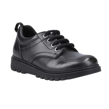 Hush Puppies Keeley Lace Up Leather School Shoes