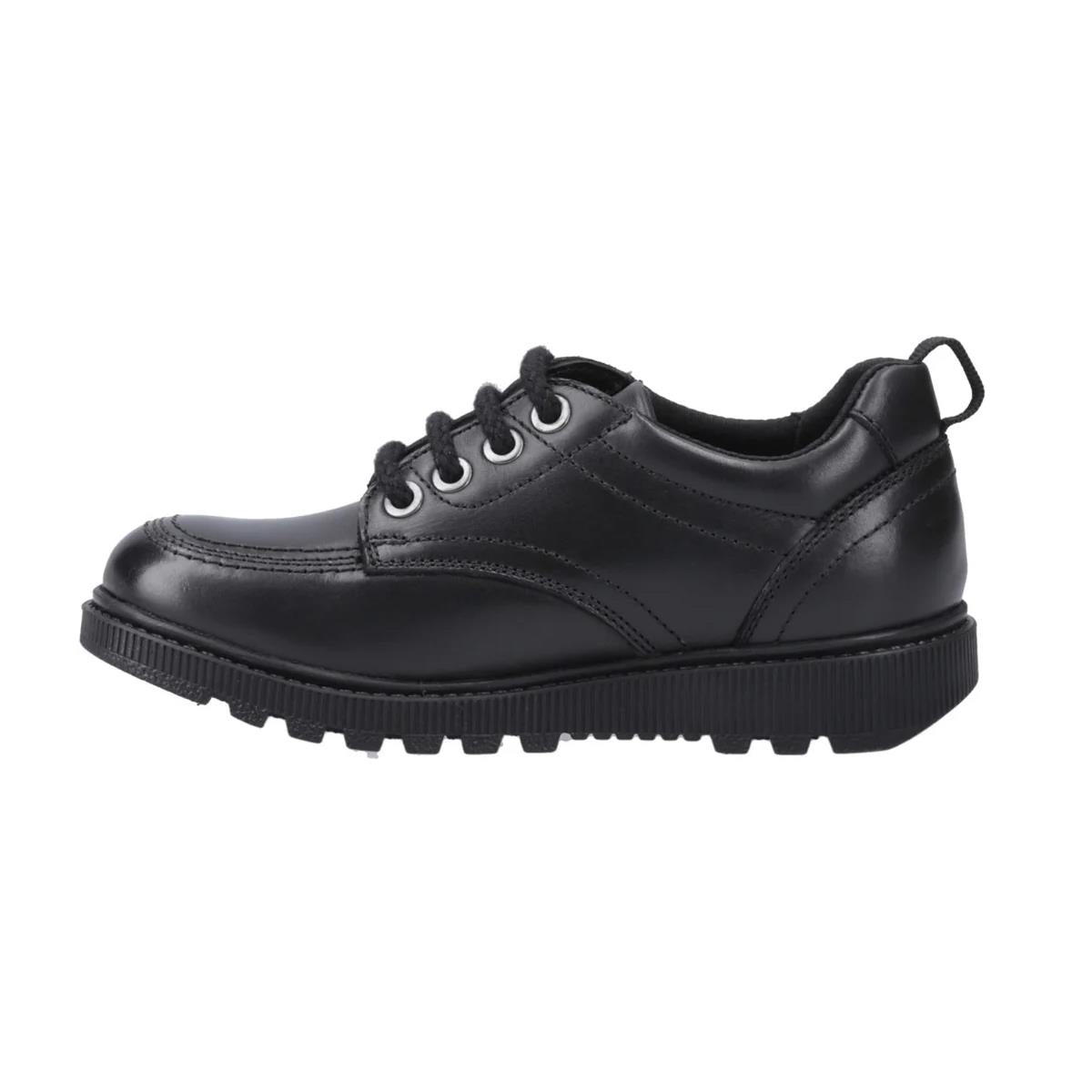 Hush Puppies Keeley Lace Up Leather School Shoes