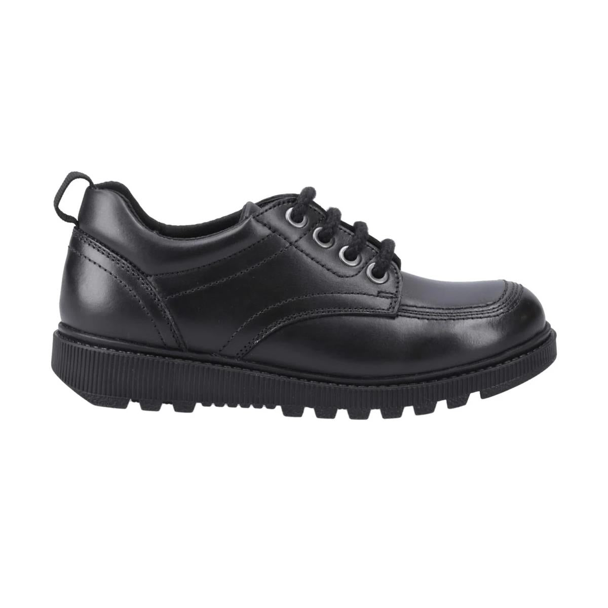 Hush Puppies Keeley Lace Up Leather School Shoes